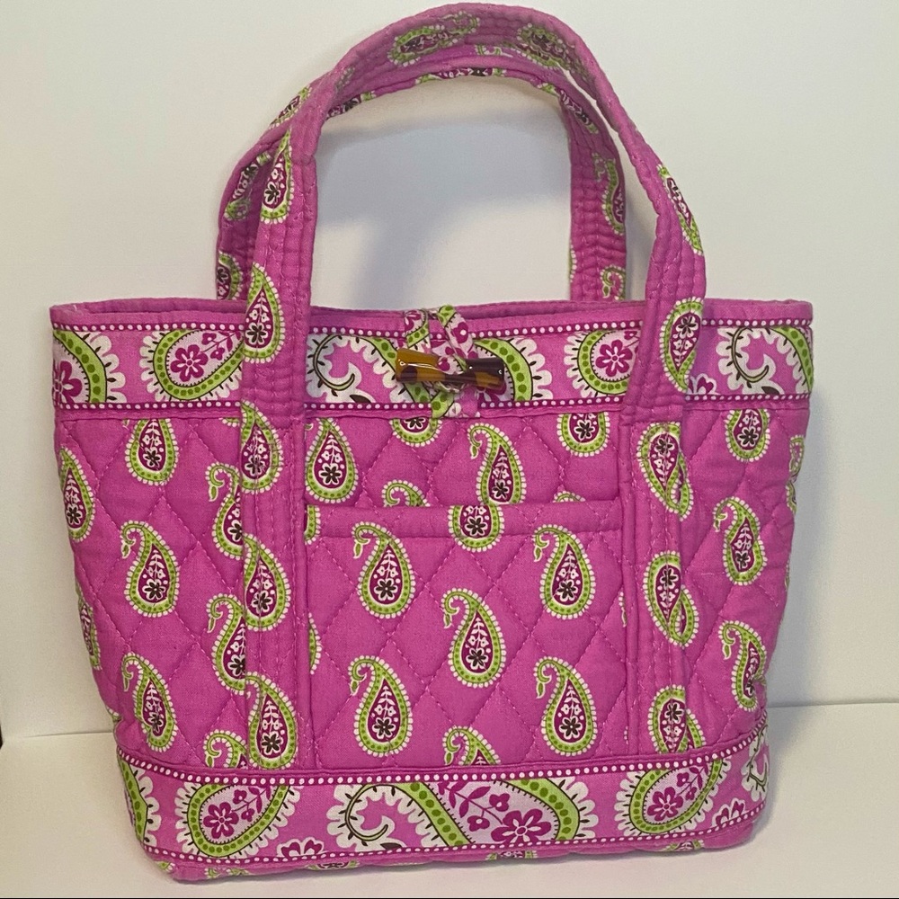 Like New Vera Bradley Mini Tote / Bag Pink…